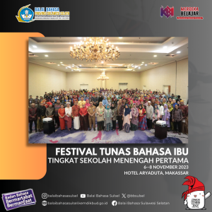 Read more about the article FESTIVAL TUNAS BAHASA IBU 2023 TINGKAT SEKOLAH MENENGAH PERTAMA