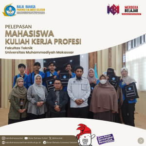 Read more about the article Pelepasan Mahasiswa Kuliah Kerja  Profesi (Unismuh Makassar)