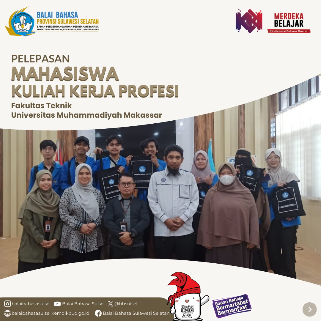 Read more about the article Pelepasan Mahasiswa Kuliah Kerja  Profesi (Unismuh Makassar)