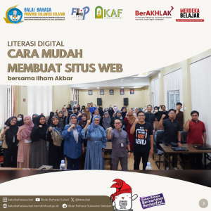 Read more about the article Literasi Digital: Cara Mudah Membuat Situs Web bersama Ilham Akbar