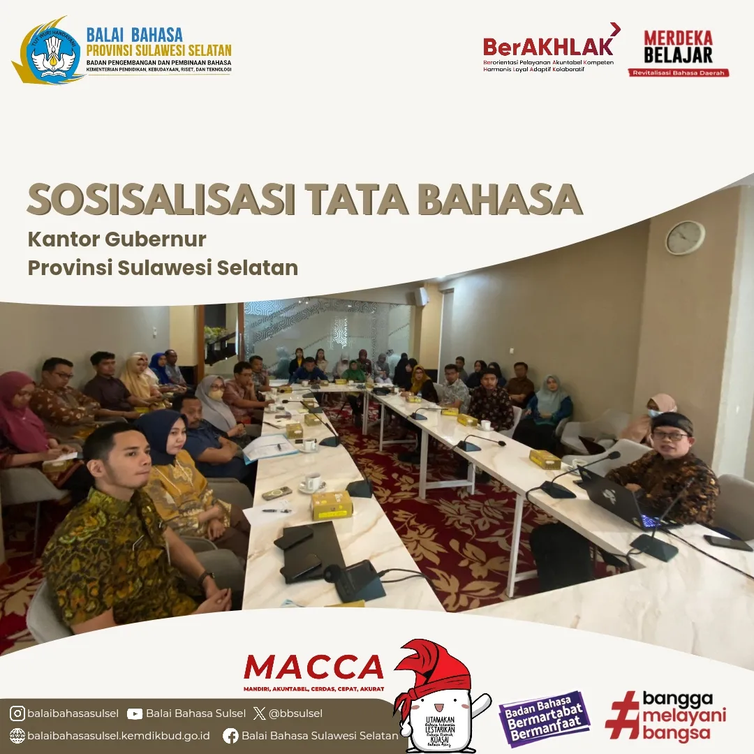 Read more about the article Sosisalisasi Tata Bahasa