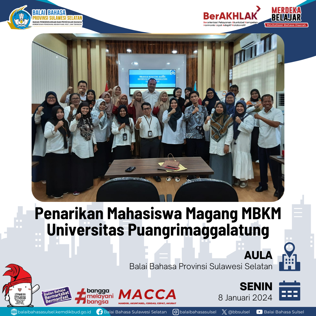 Read more about the article Penarikan Mahasiswa Magang MBKM Universitas Puangrimaggalatung