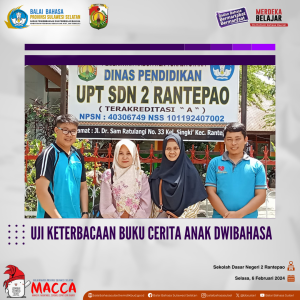 Read more about the article Uji Keterbacaan Buku Cerita Anak Dwibahasa