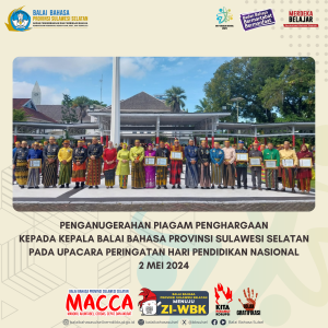 Read more about the article Penganugerahan Piagam Penghargaan kepada Kepala BBP Sulsel pada Upacara Peringatan Hardiknas 2024