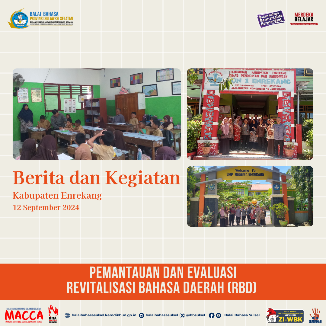 Read more about the article Pemantauan dan Evaluasi RBD di Kabupaten Enrekang