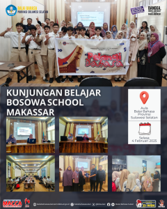 Read more about the article Kunjungan Belajar Bosowa School Makassar