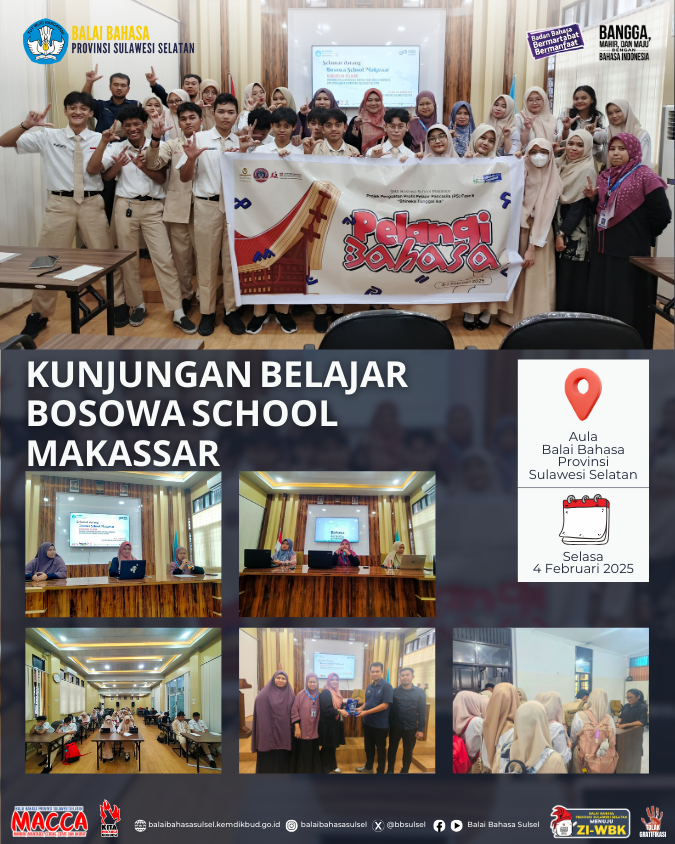Read more about the article Kunjungan Belajar Bosowa School Makassar