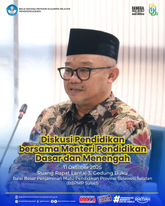 Read more about the article Diskusi Pendidikan bersama Mendikdasmen di Makassar