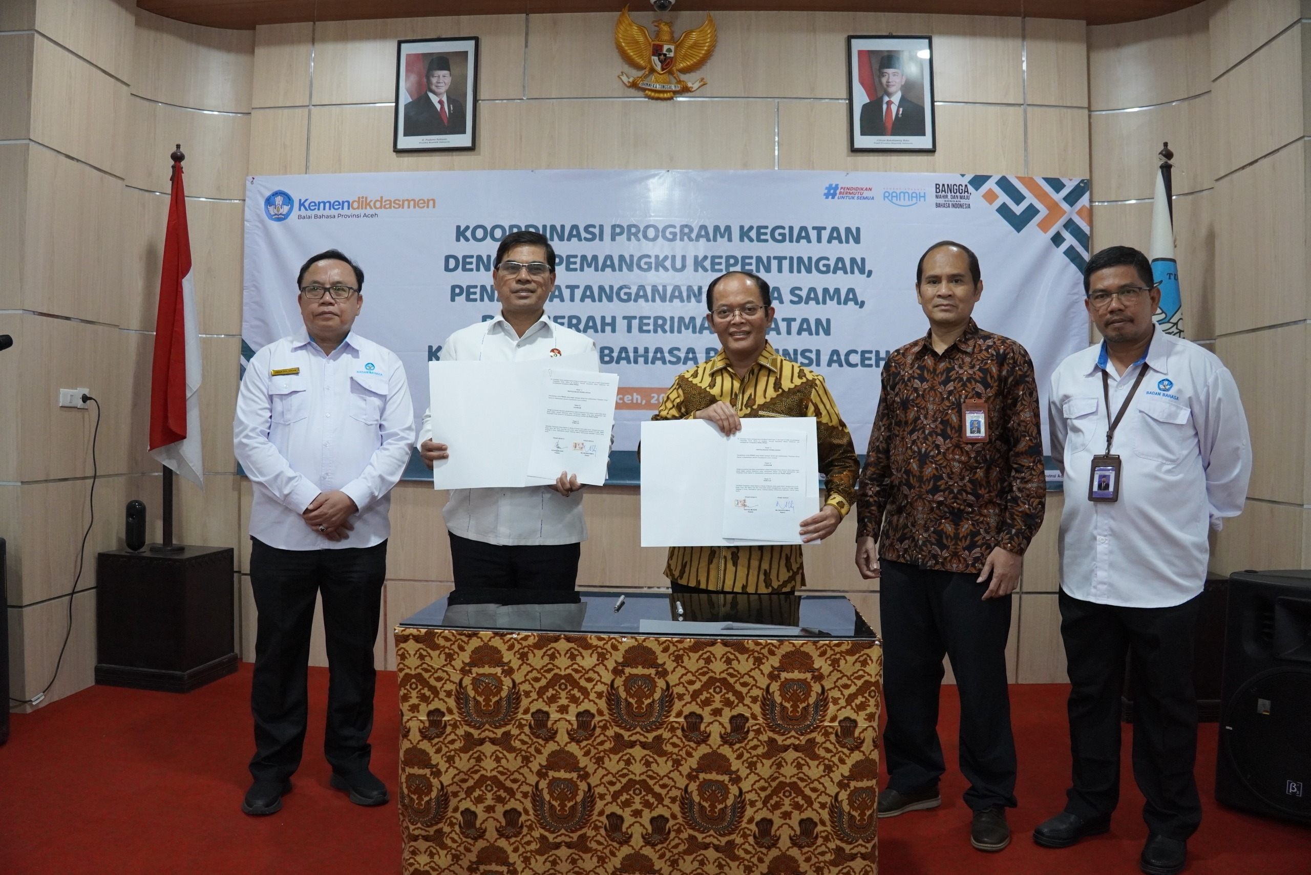 Read more about the article Badan Bahasa Gandeng Kampus dan Pemda, Perkuat Literasi dan Bahasa di Aceh